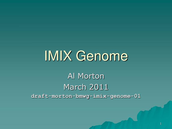 imix genome