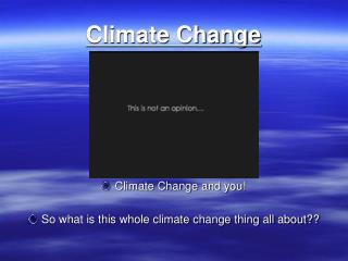 Climate Change