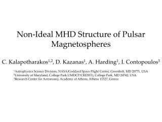 Non-Ideal MHD Structure of Pulsar Magnetospheres