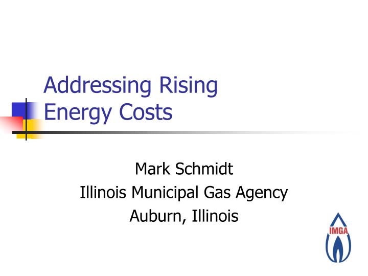 addressing rising energy costs