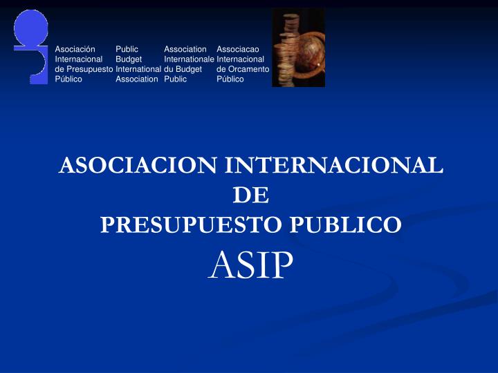 asociacion internacional de presupuesto publico asip