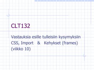 CLT132