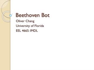 Beethoven Bot