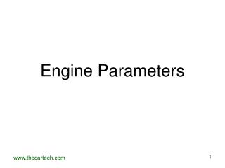 Engine Parameters