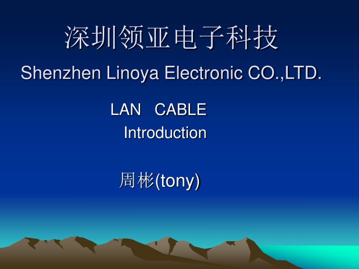 shenzhen linoya electronic co ltd