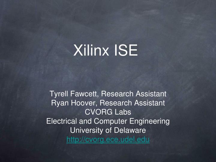 xilinx ise