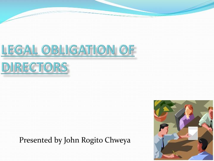 legal obligation of directors