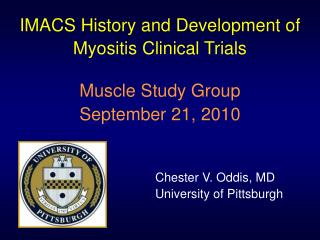 IMACS History and Development of Myositis Clinical Trials