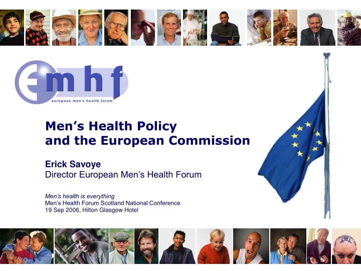 men s health policy and the european commission