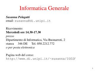 informatica generale