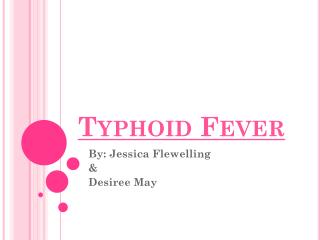 Typhoid Fever