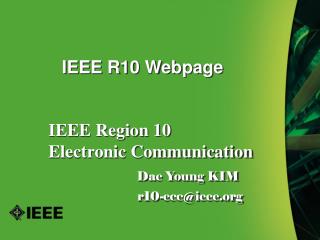 IEEE R10 Webpage