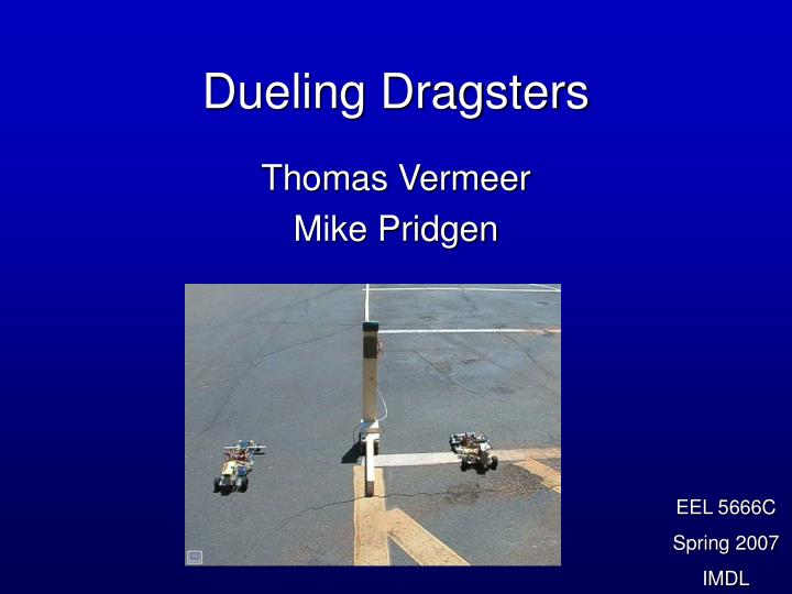 dueling dragsters