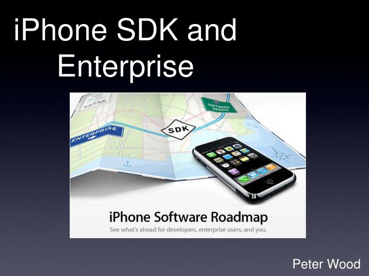 iphone sdk and enterprise