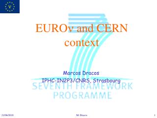 EURO ? and CERN context