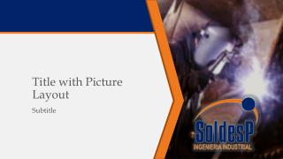 title with picture layout