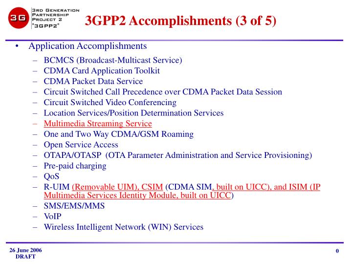 3 gpp2 accomplishments 3 of 5