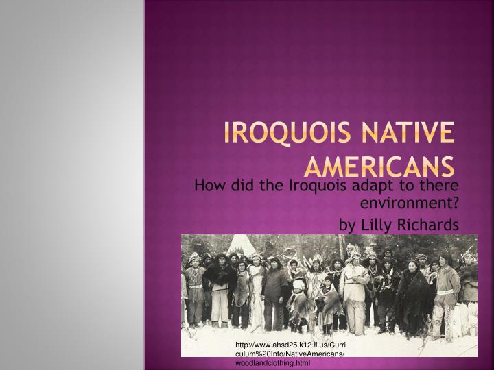 iroquois native americans