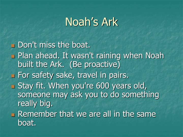 noah s ark