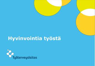 hyvinvointia ty st