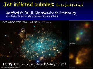 Jet inflated bubbles: facts (and fiction)