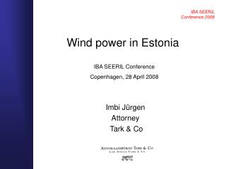 Wind power in Estonia