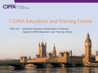 \ CIPFA Education and Training Centre
