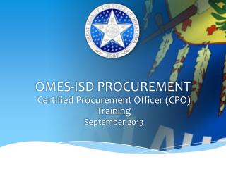 OMES-ISD PROCUREMENT