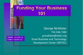 Funding Your Business 101