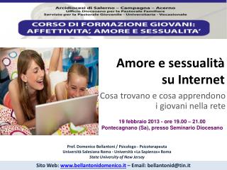 amore e sessualit su internet