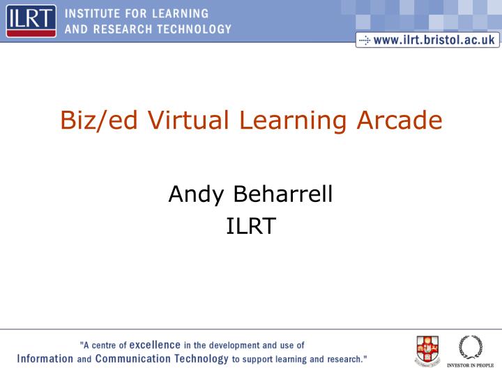 biz ed virtual learning arcade