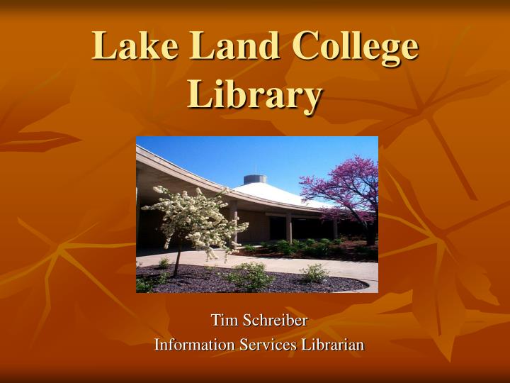 lake land college library
