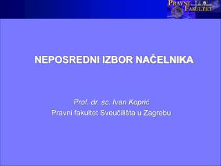 neposredni izbor na elnika
