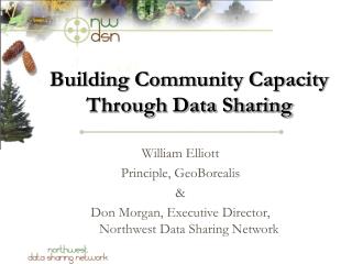 Building Community Capacity Through Data Sharing