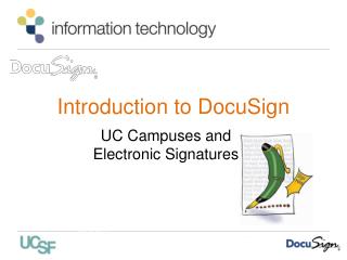Introduction to DocuSign