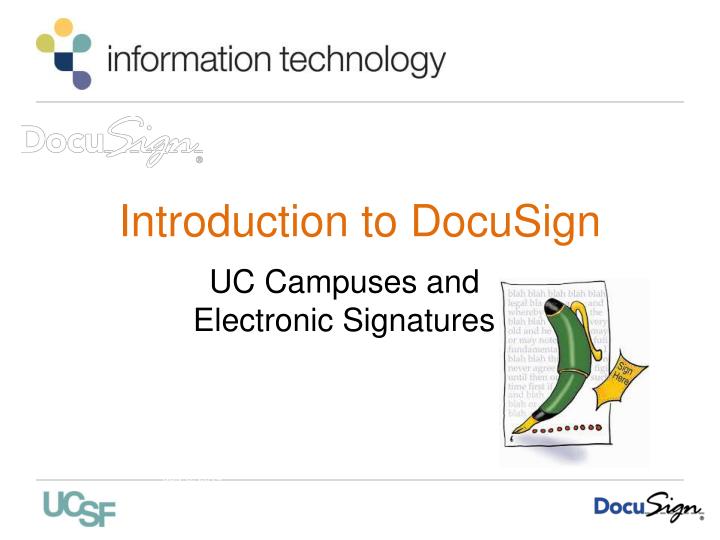 introduction to docusign