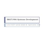 Effective Techniques for Logical System Modeling in Systems Analysis - slide 1