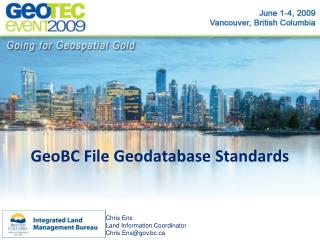 GeoBC File Geodatabase Standards