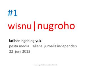 1 wisnu nugroho