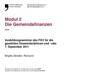 modul 2 die gemeindefinanzen