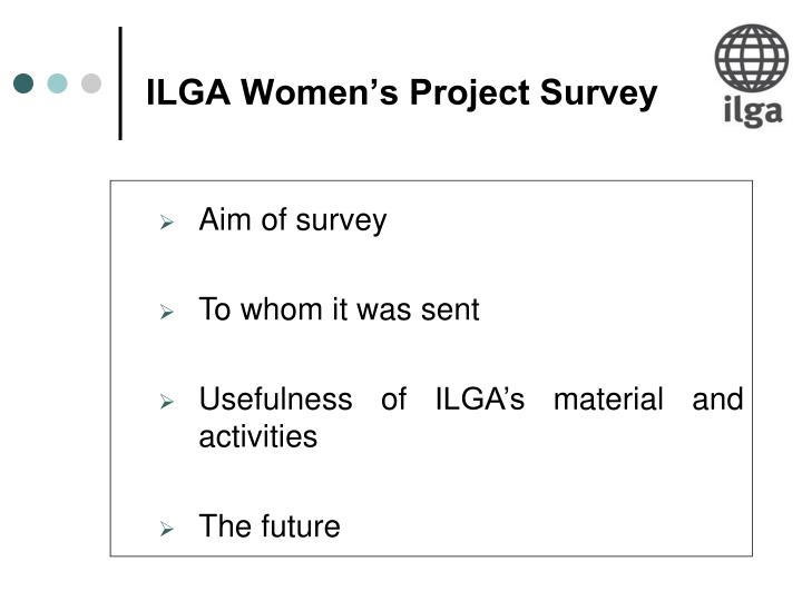 ilga women s project survey