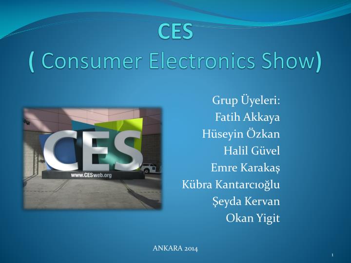 ces consumer electronics show