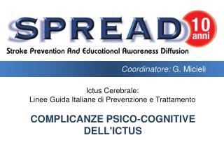 complicanze psico cognitive dell ictus