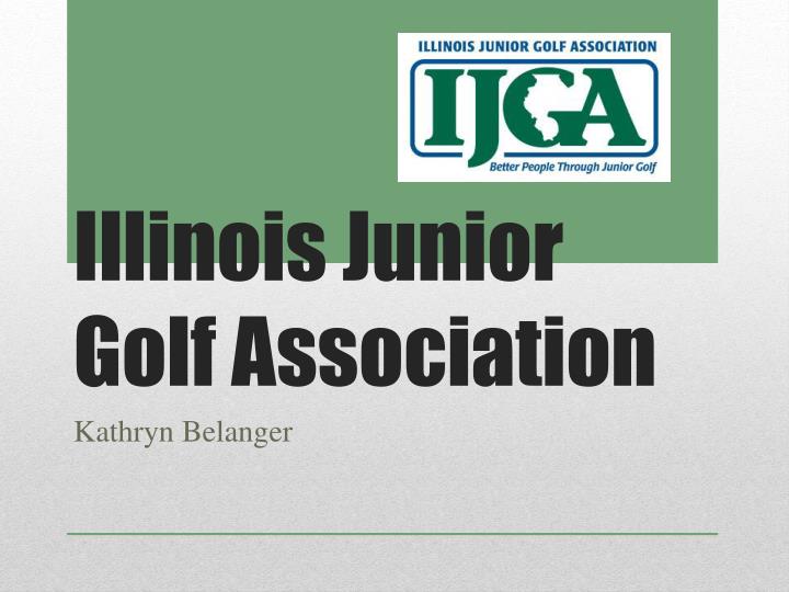 illinois junior golf association