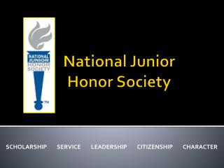 National Junior Honor Society