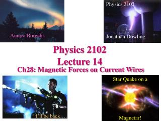 Physics 2102 Lecture 14