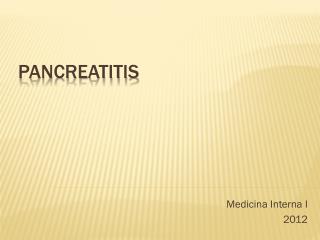 medicina interna i 2012