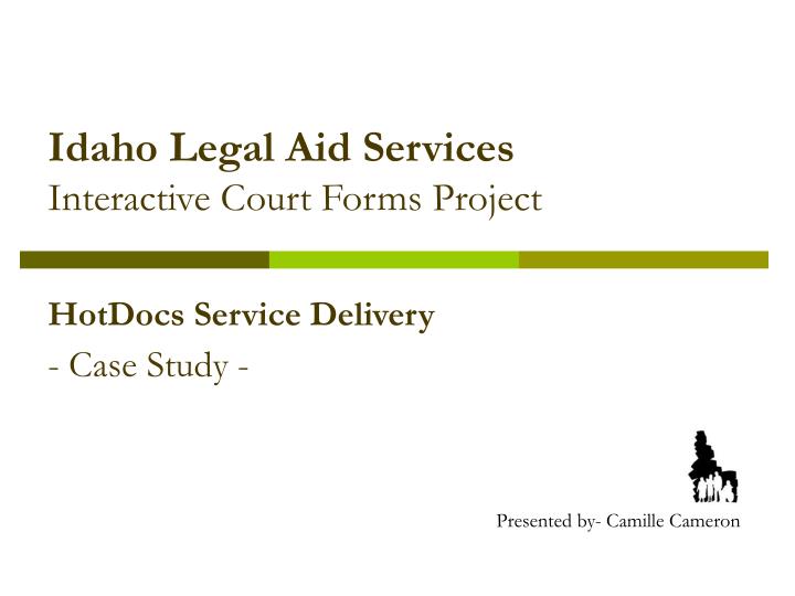 idaho legal aid services interactive court forms project