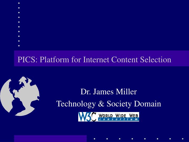 pics platform for internet content selection