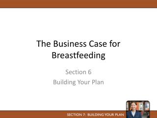 The Business Case for Breastfeeding